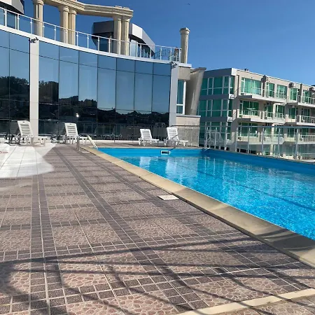Silver Byala - студио б89 първа линия морска панорама с два басейна и осигурен паркинг Apartment *
