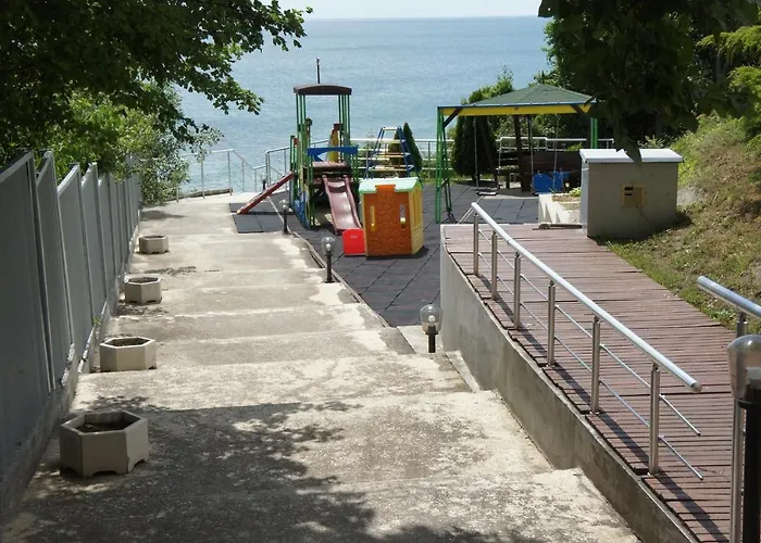 Silver Byala - студио б89 първа линия с морска панорама с два басейна и осигурен паркинг Lägenhet