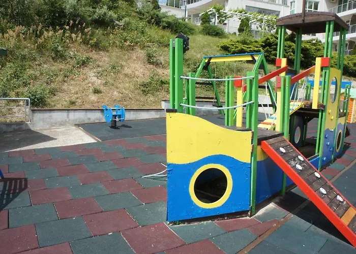 Silver Byala - студио б89 първа линия с морска панорама с два басейна и осигурен паркинг Lägenhet Bjala