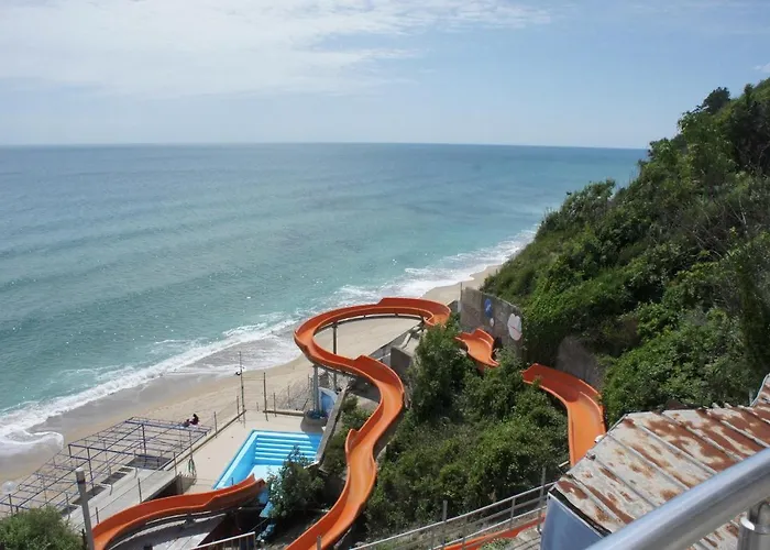 Lägenhet Silver Byala - студио б89 първа линия с морска панорама с два басейна и осигурен паркинг